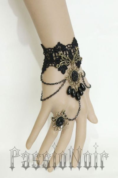 Pulseira + Anel Dark Drops