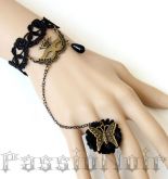 Anel + Pulseira Máscara Veneziana
